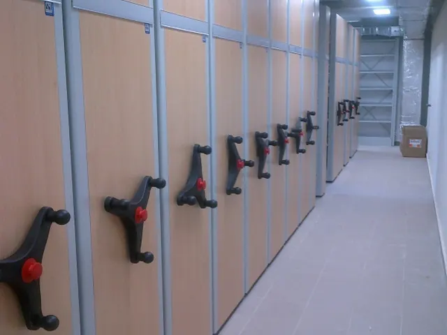Mobila hyllsystem med träliknande paneler